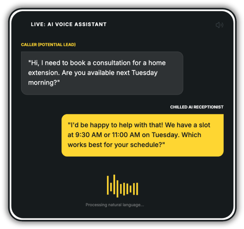 Chilled yellow bird AI BOT chat and voice